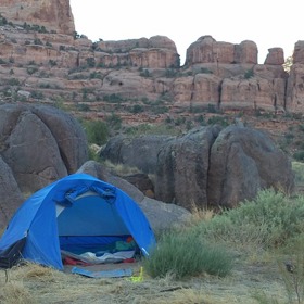 Stanování je dobrodružství.
