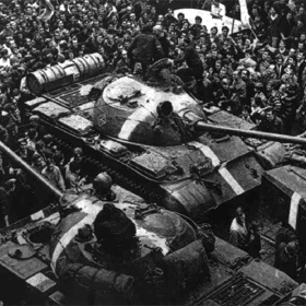 Česko bylo pod nadvládou tanků