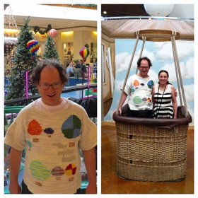 Let balónem byl jedním z jeho snů