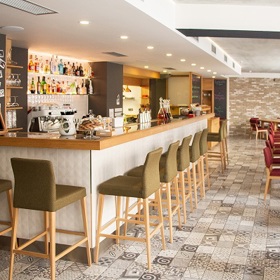 Interiér je velmi vkusný