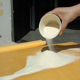 Krupicový svítek patří mezi neobvyklá, ale velmi chutná jídla.