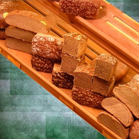 Ve zdravých výživách najdete nejrůznější alternativy celozrnného chleba