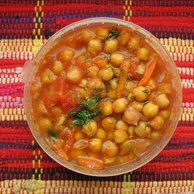 Cizrna má lehce oříškovou chuť.