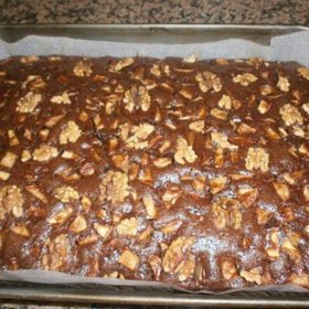 Ořechový koláč si zamilujete