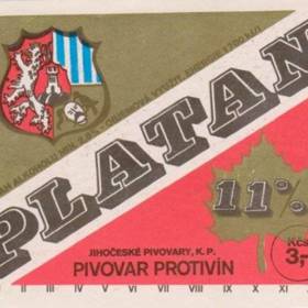 Oblíbená značka piva za komunismu.