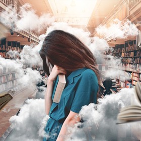 Když to na vás padá a nevíte kudy kam, snažte se myslet pozitivně.