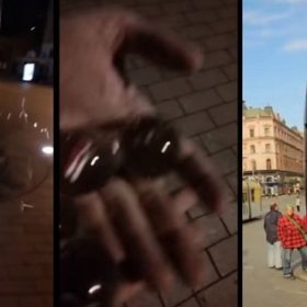 Brněnský orloj. Když máte štěstí, vypadne vám z něj do ruky kulička.