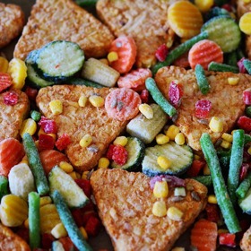 Zmrazenou zeleninu využijete v létě