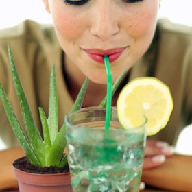 Čistá šťáva z aloe vera patří mezi detoxikační prostředky.