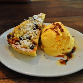 Jablečným koláčem nikdy nic nezkazíte.