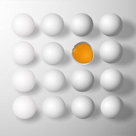 Budete potřebovat hodně vajíček, nejlepší jsou domácí.