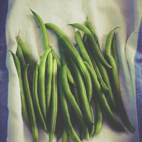 Hubněte s fazolkami.