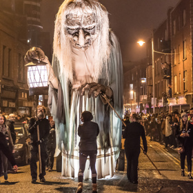 Halloween Parade v Dublinu.