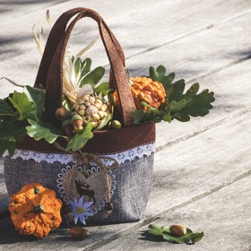 Vkusné košíčky váš byt zútulní.