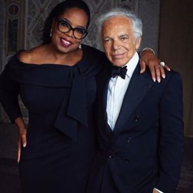 Přátelí se i s Oprah Winfrey.