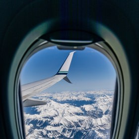 Pohled z okýnka je kolikrát úchvatný.