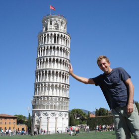 2. Šikmá věž v Pise.