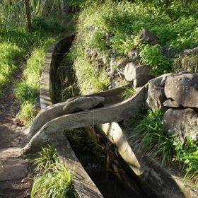Portugalská Madeira je propletená skrz na skrz levádami.
