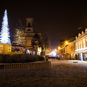 Hvězda filmu Láska nebeská rozsvítí výzdobu OC Chodov.