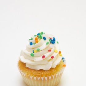 Cupcaky jsou ideální jako dezert.