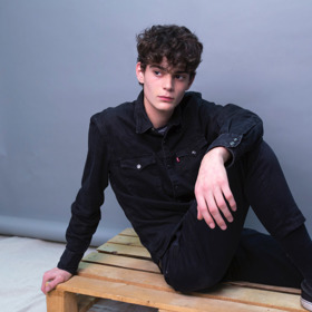 Josef Trojan si focení užíval s úsměvem na rtech