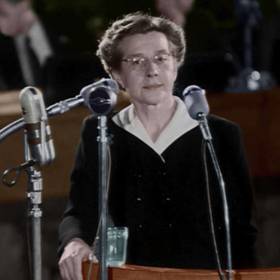 Milada si obhajobu připravovala sama