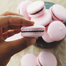 Veganské makronky se rozplývají na jazyku