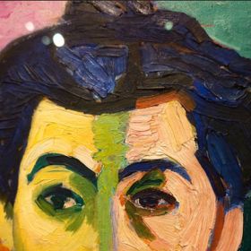 Jeden z nejslavnějších obrazů: Portrét se zeleným pruhem z roku 1905