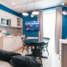 V kuchyni si můžete ohřát a připravit pokrmy pro děti.