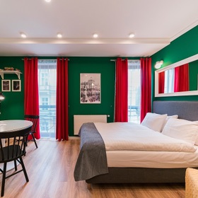 Každý byt je originální, stylový a útulný.