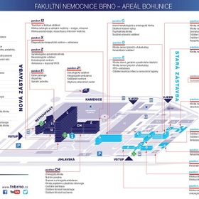 Areál Fakultní nemocnice Brno - Bohunice