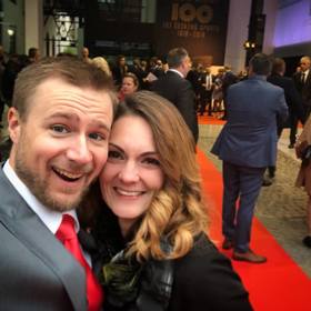 Kateřina s manželem Matthewem.