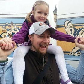 Manžel s dcerou fandí mamince.