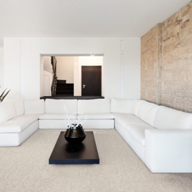 Koberce místnost zútulní