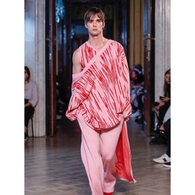 Babišta předváděl i na Mercedes – Benz Prague Fashion Week