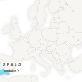 Andalusie, Španělsko.