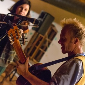 Návštěvníci si mohli dopřát i příjemný hudební doprovod