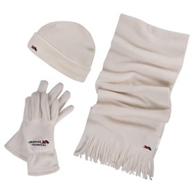 Fleecový set krémové barvy je ideálním společníkem neutrální barvy, která se hodí téměř ke všemu