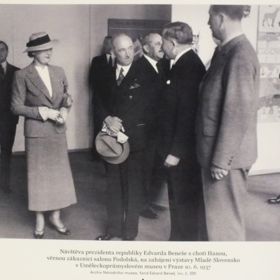 Návštěva prezidneta republiky Edvarda Beneše.