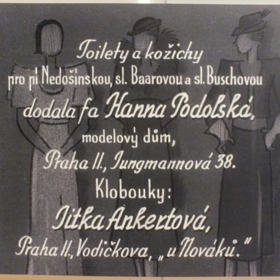 Oblékala i Lídu Baarovou.