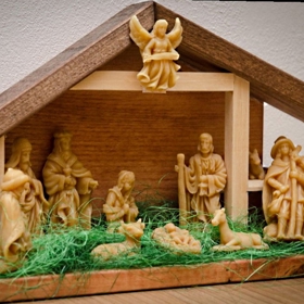 Vyrobte si krásný betlém z vosku