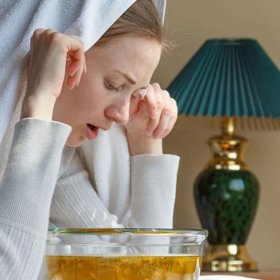 Nad rýmou vyzrajete inhalací s přidáním heřmánku