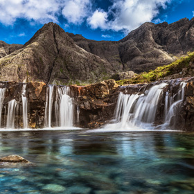 Skye & Lochalsh, Skotsko, Velká Británie.