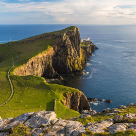 Skye & Lochalsh, Skotsko, Velká Británie.