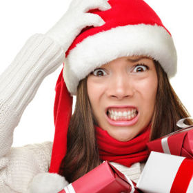 Předvánoční stres je šílenost