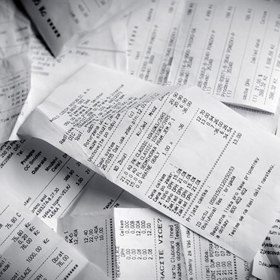 Zbavte se starých účtenek.