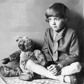 Christopher Robin zlobil od malička