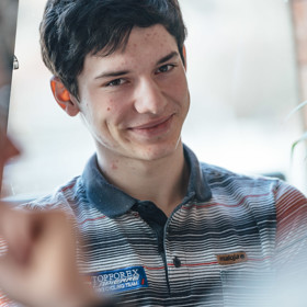 Foltán je talentovaný cyklista