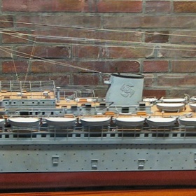 Věrná kopie lodi Wilhelm Gustloff.