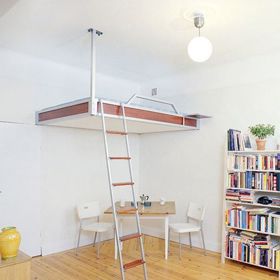 Stejně tak prostor pod patrem můžete skvěle využít.